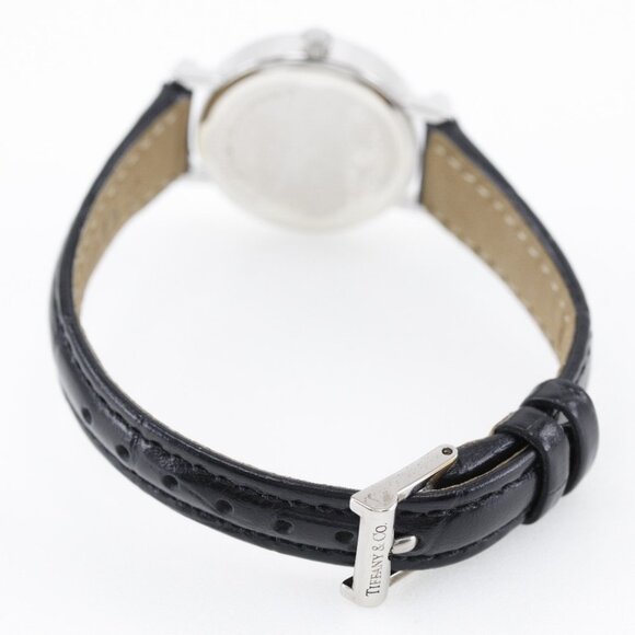 TIFFANY&Co. Atlas Watches S0640 SilverDial Silver925/leather Quartz - Picture 6 of 9